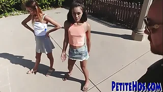 Microscopic teens 3way poking