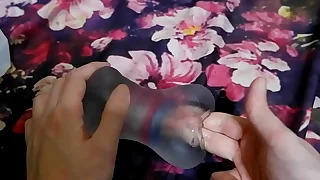 &lbrack;EroNekoKun&rsqb; - Review New Onahole some ASMR and tesing it Charger Dildo