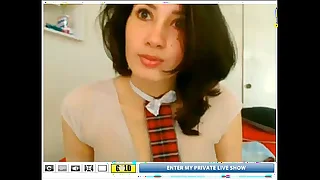 Asian babyhood hot body on webcam